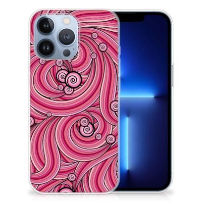 Apple iPhone 13 Pro | Hoesje maken | Swirl Pink Apple iPhone 13 Pro | Hoesje maken | Swirl Pink