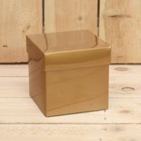 Bonbon doosjes - Chocolade doosje - Koper KUBUS - 24 stuks - thumbnail