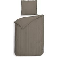 Heckett & Lane Heckett & Lane Banda Dekbedovertrek 140x200/220 Taupe Grey - thumbnail