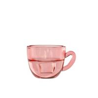 Kaarsenhouder Koffie roze Ø8xH5cm - thumbnail
