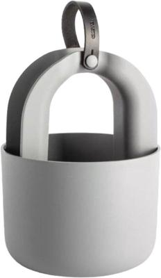 Gusta opberger voor tafelgerei grijs ø17,5x23,8cm