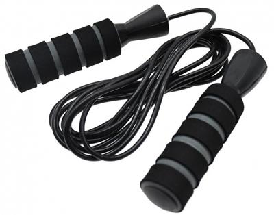 Vector X springtouw aanpasbaar pvc/foam zwart