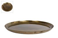 Onderbord Luca M oud goud metaal - thumbnail