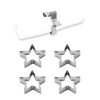 ECHTWERK Tafel accessoires (servetringen van ed, RVS, 4-delig) - thumbnail