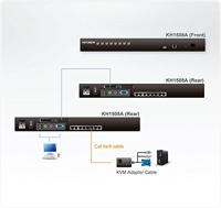 ATEN KH1508A-AX-G KVM-switch 8 poorten VGA USB, PS/2 1600 x 1200 Pixel - thumbnail
