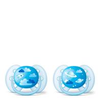 Philips Avent Fopspeen Soft Deco Boy 2 Stuks +6m - thumbnail
