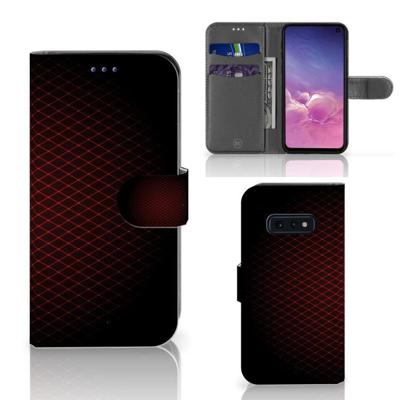 Samsung Galaxy S10e | Telefoon Hoesje | Geruit Rood