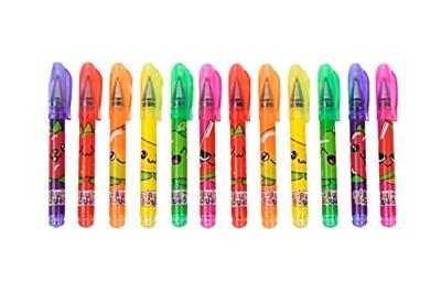 Canenco Fruity squad mini gelpennen met geur, 12st.