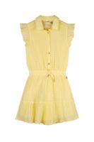 NoNo zomer jurk meisjes - geel - Minou - thumbnail
