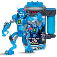 Actiefiguur - MRBEAST LAB - Stealth Panther - 13 cm - Doorschijnend blauw lichaam - 20 scharnierpunten - thumbnail