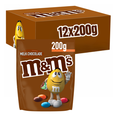 M&M's choco zak (12x 200gr)