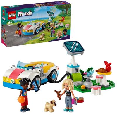 Lego friends electrische auto met oplaad punt 42609