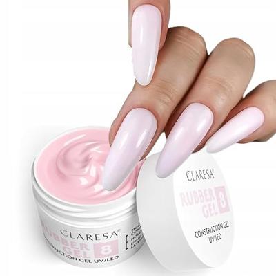 Claresa rubber gel 8 ballerina pink 12gr.