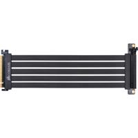 Corsair Premium PCIe 3.0 x16 verlengkabel, 300 mm (EMI-afgeschermd, volledig flexibel, 90 graden vrouwelijke PCIe-connector), zwart - thumbnail