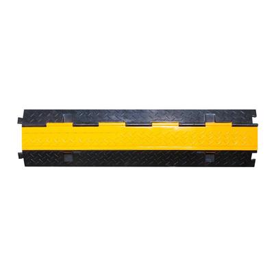 Walther Werke Kabelbrug 39870020 Rubber Zwart, Geel Aantal kanalen: 2 1000 mm Inhoud: 1 m