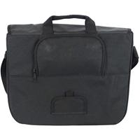 Newlooxs New looxs messenger cameo schoudertas - zwart, polyester, klittenband, 12l, 38x29x11cm, waterafstotend - thumbnail