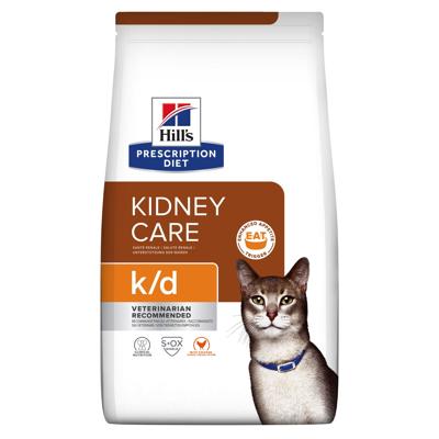 HILL'S PRESCRIPTION DIET Feline k/d Kidney Care Droog kattenvoer Kip 3 kg
