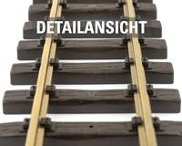 G LGB rails 18020 Gebogen rails 7.5 ° 2363 mm 1 stuk(s) - thumbnail