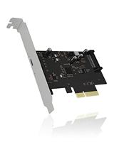 ICY BOX IB-PCI1901-C32 1 + 1 poorten USB 3.2 Gen 2x2-controllerkaart USB-C 3.2 Gen 2 PCIe - thumbnail