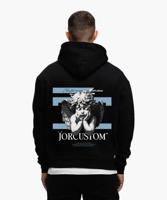 Jorcustom Fleece Angel 2.0 Zipped Hoodie Heren Zwart - Maat S - Kleur: Zwart | Soccerfanshop - thumbnail