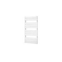 Designradiator BWS Genuo 112 x 55 cm 558 Watt Mat Zwart - thumbnail