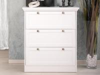 Commode LANDO 3 lades wit - thumbnail