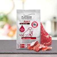 PLATINUM Adult Beef - halfvochtig hondenvoer - 1,5kg - thumbnail