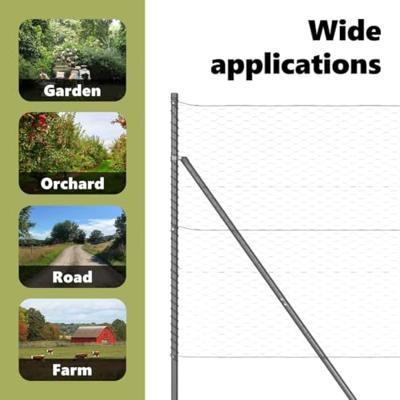 VidaXL Afrasteringspaal grijs 25 x 1,4 m (36 mm gaas) staal en pvc