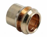 Bonfix knelkoppeling - Verloopset 1-delig / 3-delig - 35mm x 28mm - Messing - thumbnail