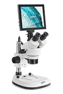 Kern OZL 466T241 OZL 466T241 Stereomicroscoop Trinoculair 45 x Opvallend licht, Doorvallend licht - thumbnail