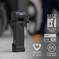 AXA Fold Ultra 90 Vouwslot - Zwart - thumbnail