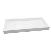 Opbouw Wastafel Best Design Proba 100x45x9 cm Keramiek Wit - thumbnail