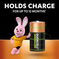 Oplaadbare C batterij (baby) Duracell PreCharged NiMH 1.2 V 3000 mAh 2 stuk(s) - thumbnail
