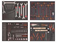 Bahco Gereedschapsset voor automotive | inclusief 4 gevulde foams - 177-delig - FF1ASET-AUTO6 - thumbnail