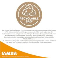 Iams Senior kattenvoer met verse kip 2 x 3 kg - thumbnail