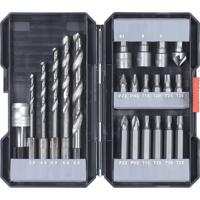 kwb 108805 Boor- en bitassortiment 22-delig Metaal 3 mm, 4 mm, 5 mm, 6 mm, 8 mm - thumbnail