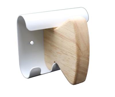 Unilux muurkapstok Aurora, wit, 1 haak