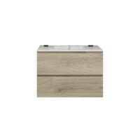 Badkamermeubelset Gliss Zeus 90 cm Licht Grijs Eiken - thumbnail