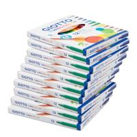 Set Viltstiften Giotto Turbo Color Multicolour (10 Stuks) - thumbnail