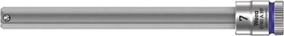 Wera 8740 A HF Binnenzeskant Zyklop Bit-dop met 1/4"-aandrijving met vasthoudfunctie, 7,0 x 100 mm - 1 stuk(s) - 05003342001