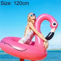Zomer opblaasbare Flamingo gevormde Float Pool Lounge zwemmen Ring drijvende Bed vlot grootte: 120cm - thumbnail