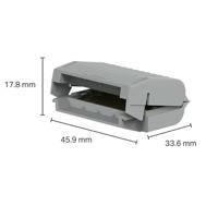 WAGO 207-1332 207-1332 Gelbox voor verbindingsklemmen Flexibel: - Massief: - 4 stuk(s) Grijs - thumbnail