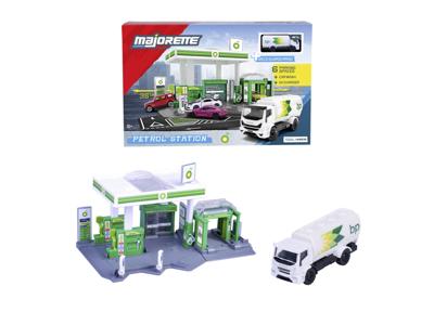 Majorette bp tankstation met voertuig