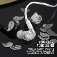 MEE audio M6 PRO In Ear oordopjes Kabel Zwart Headset, Bestand tegen zweet - thumbnail