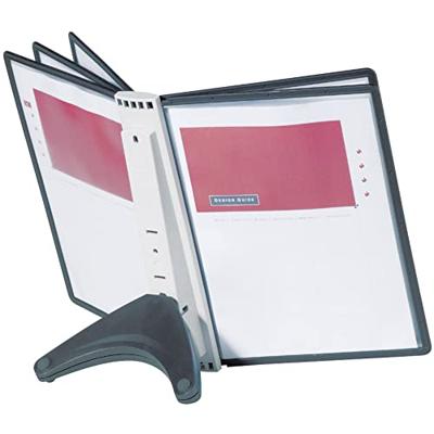 Durable Standaard voor bureaustandaard SHERPA SOHO 5 - 5540 Zwart DIN A4 Aantal meegeleverde displaypanels 5 - thumbnail