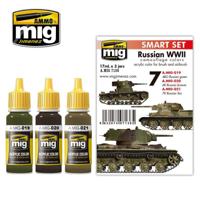 MIG Verf Set - Russian WWII camouflage colors - thumbnail