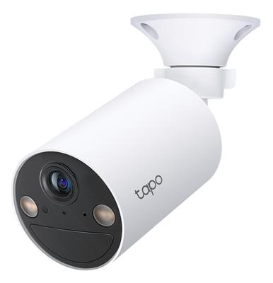Tapo C410 Draadloze camera voor binnen en buiten, 2K 3 MP, batterijduur tot 180 dagen na één keer opladen, nachtzicht in kleur, alarm met bewegingsdetectie, IP65, 2 stuks