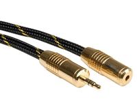 ROLINE GOLD 3,5mm audio verlengkabel Male/Female, 5 m - thumbnail