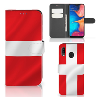 Samsung Galaxy A30 | Bookstyle Case | Denemarken - thumbnail