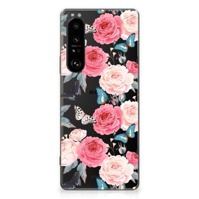 Sony Xperia 1 III | TPU Case | Butterfly Roses Sony Xperia 1 III | TPU Case | Butterfly Roses